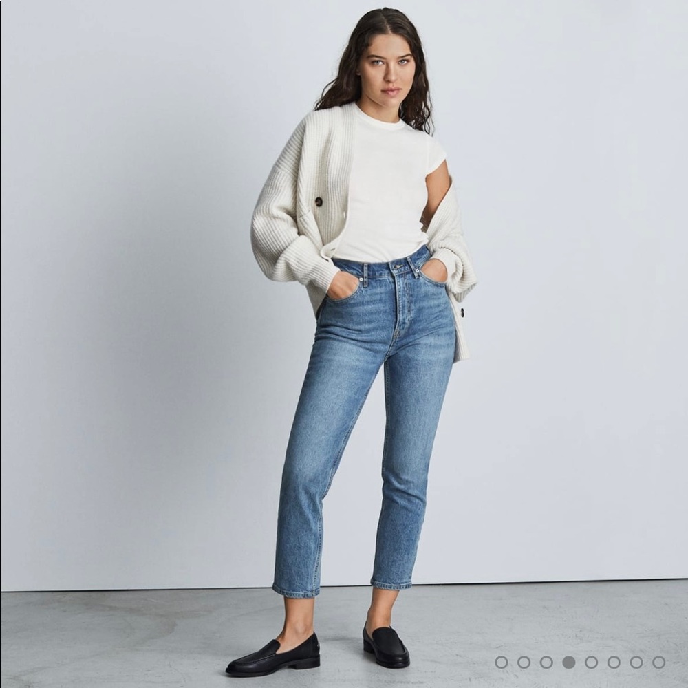 Everlane The Cheeky Jean with Raw Hem 25 Regular